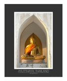 Buddha  Wat Naphramera  Ayutthaya  Thailand