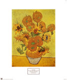 Vase with Twelve Sunflowers  c1889