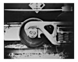 Train In Black And White