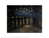 Starry Night over the Rhone  c1888