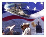 Go Navy Collage