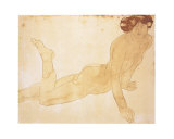 Femme Nue Allongee sur le Ventre