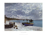 La plage a Sainte-Adresse