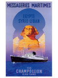 Messageries Maritime  Egypte-Syrie-Liban