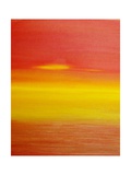 surreal sunset