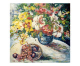 Fruit on Silver Tray