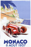 Monaco Car - Art.co.uk