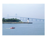 Castle Hill Lighthouse in Rhode Island
