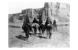 Navajo on Horseback