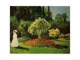Lady in a Garden