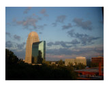 Sunset over Winston-Salem after a storm