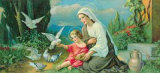 Madonna with Doves
