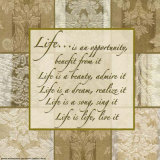Words to Live By: Life