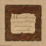 Words to Live By: May Your Walls Know