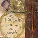 Cross II  With God All Things Are Possible