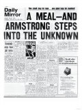 A Meal  and Armstrong Steps into the Unknown