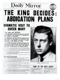 The King Decides: Abdication Plans