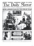 How London Hailed the End of the War