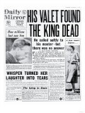 His Valet Found the King Dead