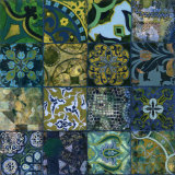 Cobalt Mosaic I