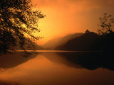 Sunset Reflecting on the Alpsee  Bavaria  Germany