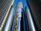 Detroit Renaissance Center  Exterior  USA