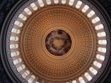 Capitol Rotunda Joins the House and the Senate Sides  Washington DC  USA