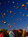 Mass Ascension at the Balloon Fiesta  Albuquerque  New Mexico  USA