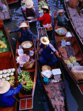 Floating Market  Damnoen Saduak  Thailand