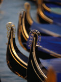Gondola Stern Ironwork "Feri Da Pope " Venice  Veneto  Italy