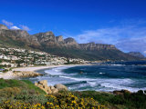 Beach at Camps Bay  Cape Town  South Africa