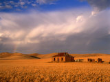 Abandoned Stone Farmhouse on the Barrier Highway Near Burra  Burra  South Australia  Australia