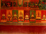 Unusally Brilliant Mural at Lhakang Marpo in Tsaparang  Tibet