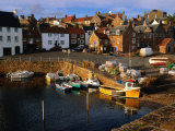 Boats in Crail Harbour Crail  Fife  Scotland