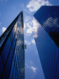 Looking Up at Bank of America Plaza Tower (Right)  Charlotte  USA