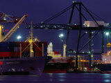 Container Ships  Melbourne Docks  Melbourne  Australia