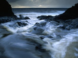 Oheo Stream Meeting Pacific Ocean (Seven Sacred Pools)  Haleakala National Park  Maui  Hawaii  USA