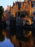 Beautiful Sunny Morning on the Canals of Bruges  Bruges  Belgium