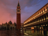 San Marco After a Storm at Dusk  Venice  Veneto  Italy