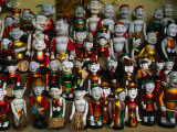 Colourful Puppets Used in the Ancient Art of Water Puppetry (Roi Nuoc)  Hanoi  Vietnam