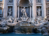 Trevi Fountain  Created by Nicola Salvi  Rome  Italy