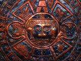 Aztec Calendar on Beaten Copper  Mexico City  Mexico