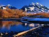 Emigrant Peak in the Absaroka Ranges  Paradise Valley  Montana  USA