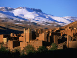 Village of Ait Arbi and Mountains  Dades Gorge  Morocco
