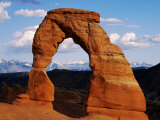 Delicate Arch in Arches National Monument  Utah  Arches National Park  USA