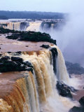 Iguacu Falls from the Brazilian Side of the Border  Brazil