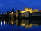 King John's Castle Over the River Shannon  Limerick  County Limerick  Ireland  Munster