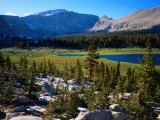 Eastern Sierra Nevada Mountain Range  California  USA