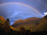 Early Evening Rainbow  Glencoe  Scotland