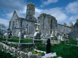 Ruin of Ennis Friary  Founded by O'Brien Kings of Thomond in 13th Century  Ennis  Ireland